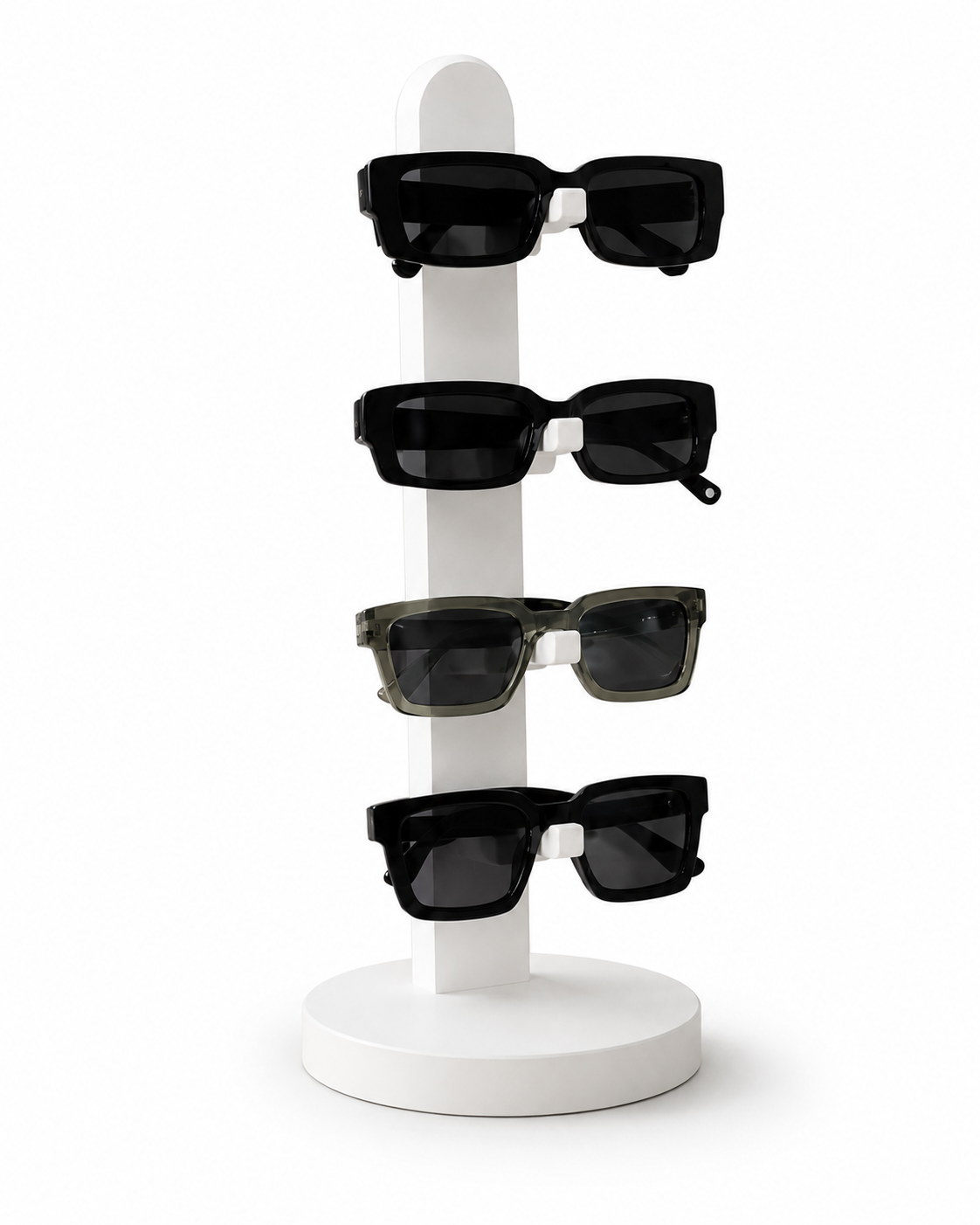 Exhibidor para lentes impresos en 3D